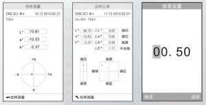 色差儀△E值的含義和判定標準