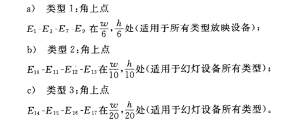 室內(nèi)放映幻燈、投影放映設(shè)備銀幕照度的測(cè)定方法2